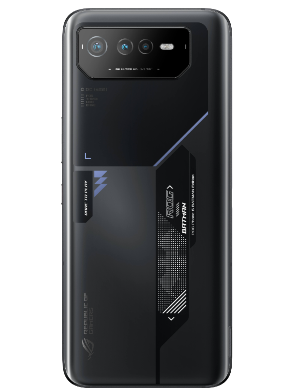 Asus ROG Phone 6 Batman Edition Back black Colour