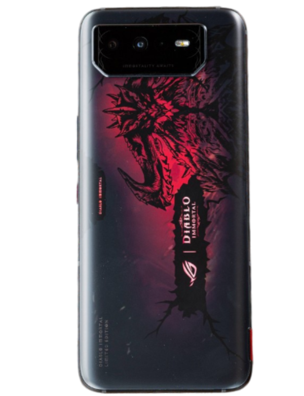 Asus ROG Phone 6 Diablo Immortal Edition Back Black colour