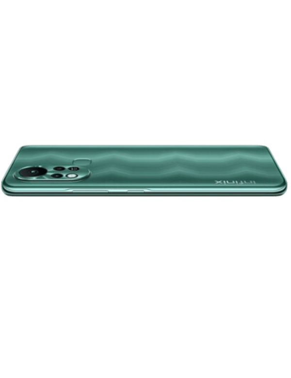 Infinix Hot 11s Side Green colour