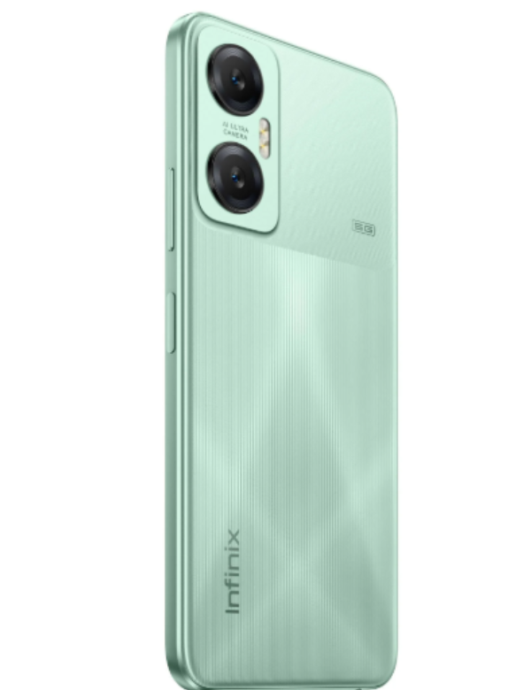 Infinix Hot 20 Side Back Green Colour