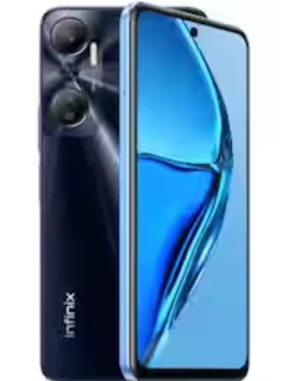 Infinix Hot 20S Back & Front Side Black Colour