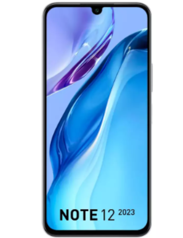 Infinix Note 12 (2023) Front White Colour