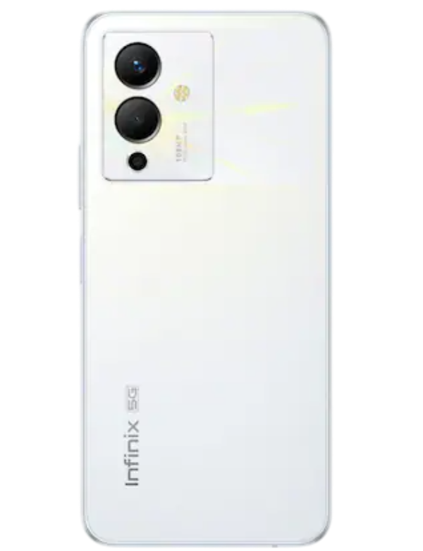 Infinix Note 12 5G back White Colour