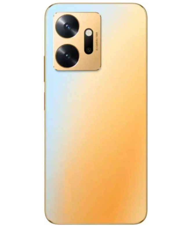 Infinix Zero 20 Back Yellow Colour