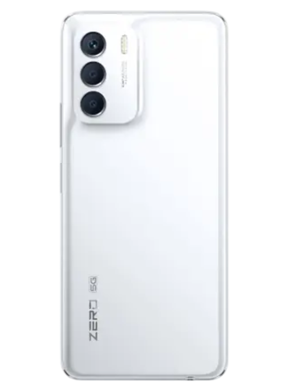 Infinix Zero 5G Back White Colour