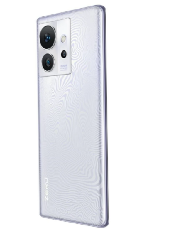 Infinix Zero Ultra Side Back White Colour
