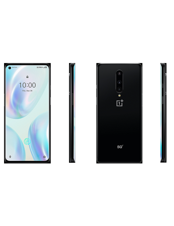OnePlus 8 5G UW (Verizon) Black Colour Side