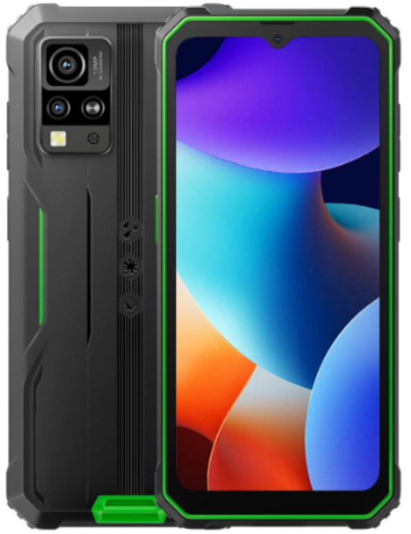 Blackview BV4800 Pro Front & Back Black Colour