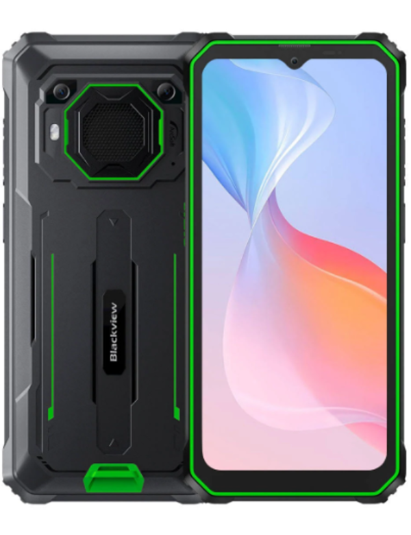 Blackview BV6200 Pro Front & Back Black Colour