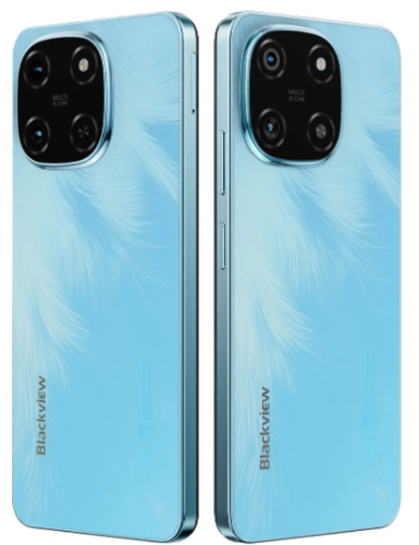 Blackview Color 6 Back Side Blue Colour