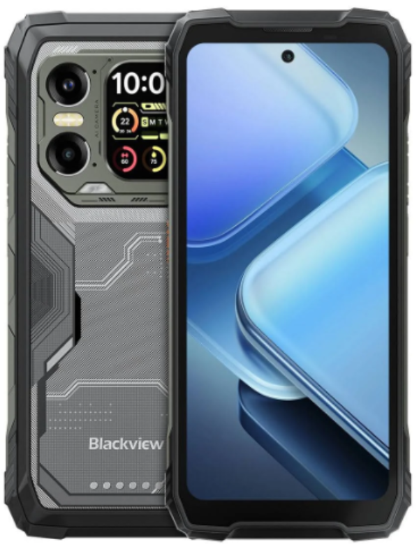 Blackview Xplore 1 Front & Back Black Colour