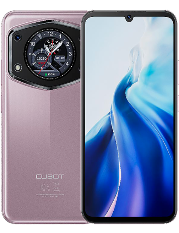 Cubot A30 Front & Back pink colour