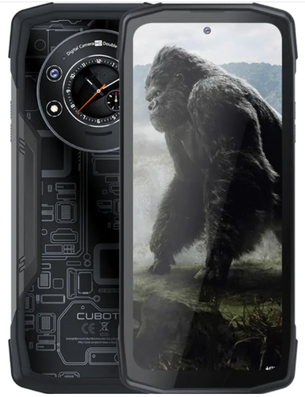 Cubot KingKong Star Front & Back Black Colour