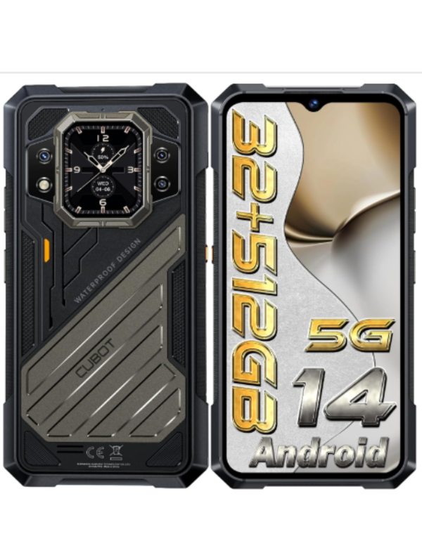 Cubot KingKong X Front & Back