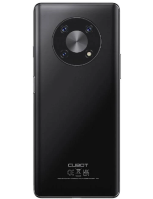 Cubot Max 3 back Black Colour