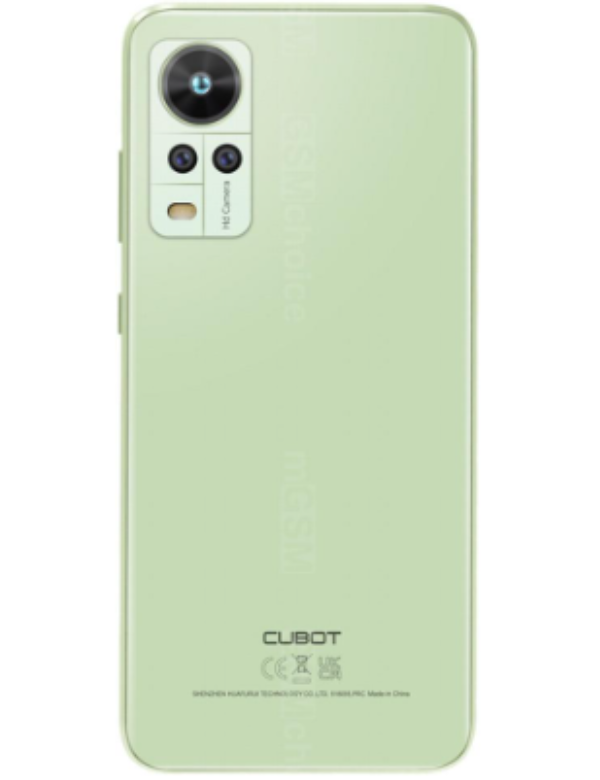 Cubot Note 30 Back Green Colour