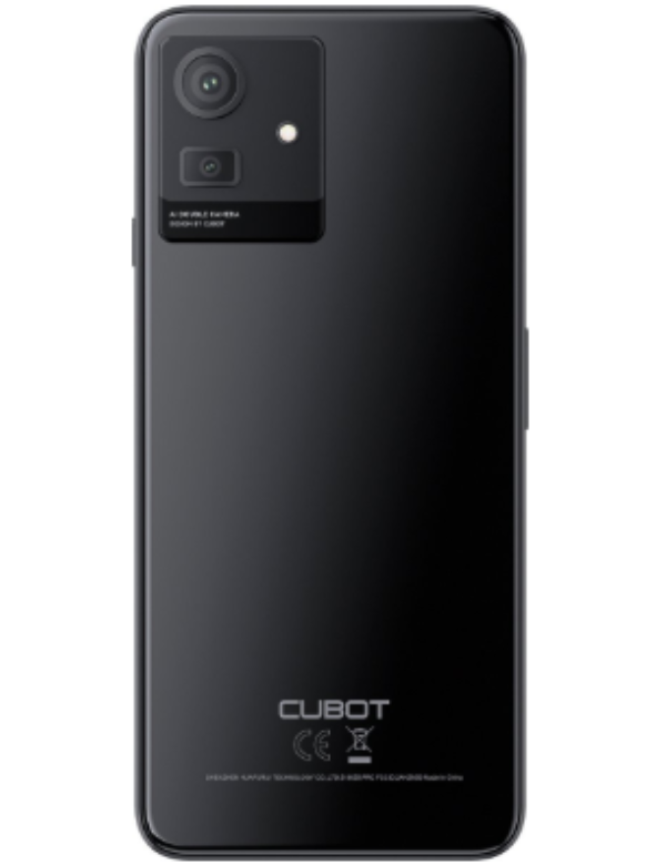 Cubot Note 50 Back Black colour