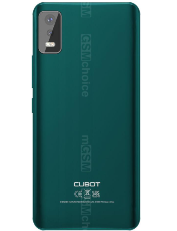 Cubot-Note-8 Side Green Colour