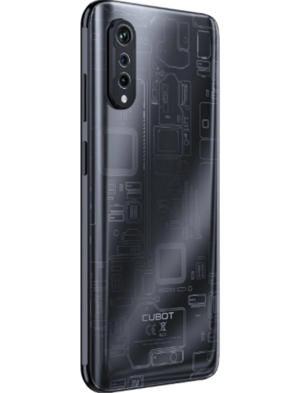 Cubot X70 Back Side Black Colour