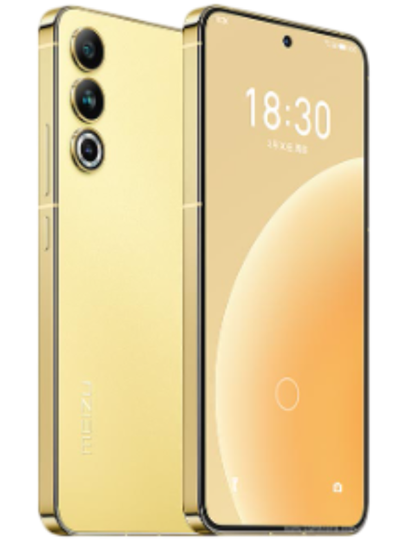 Meizu-20-Front & Back Side Yellow Colour