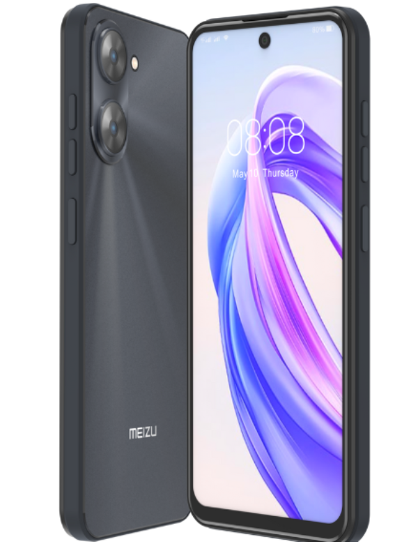 Meizu mblu 21 Front & Back Side Black colour