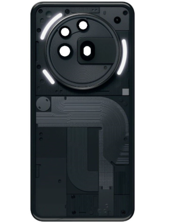Nothing Phone (3a) Pro Back Black Colour