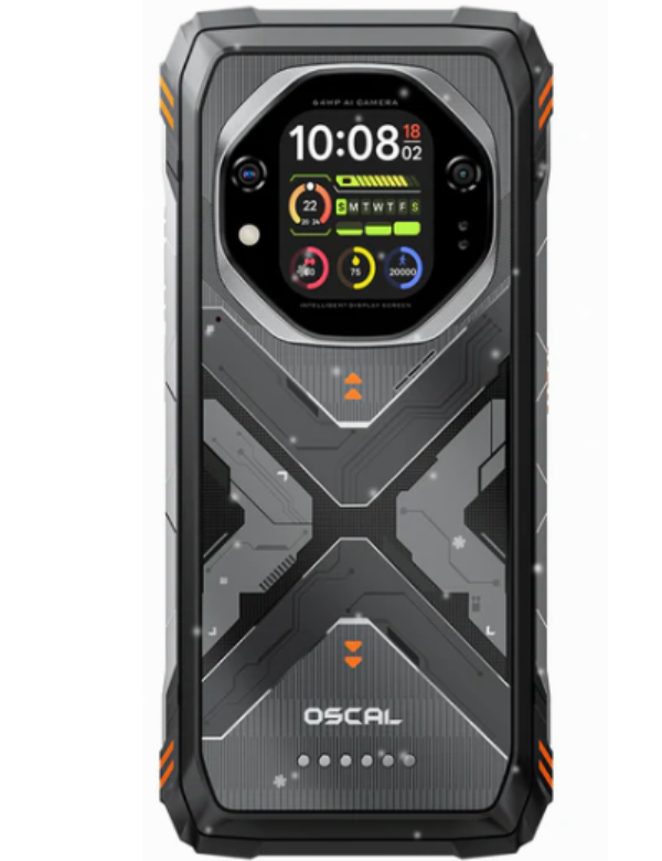 Oscal Tank 1 Back Black Colour