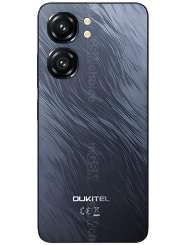 Oukitel C58 Back Black colour