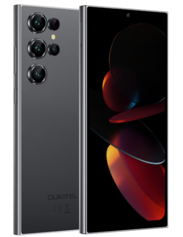 Oukitel C61 Front & Back Black Colour