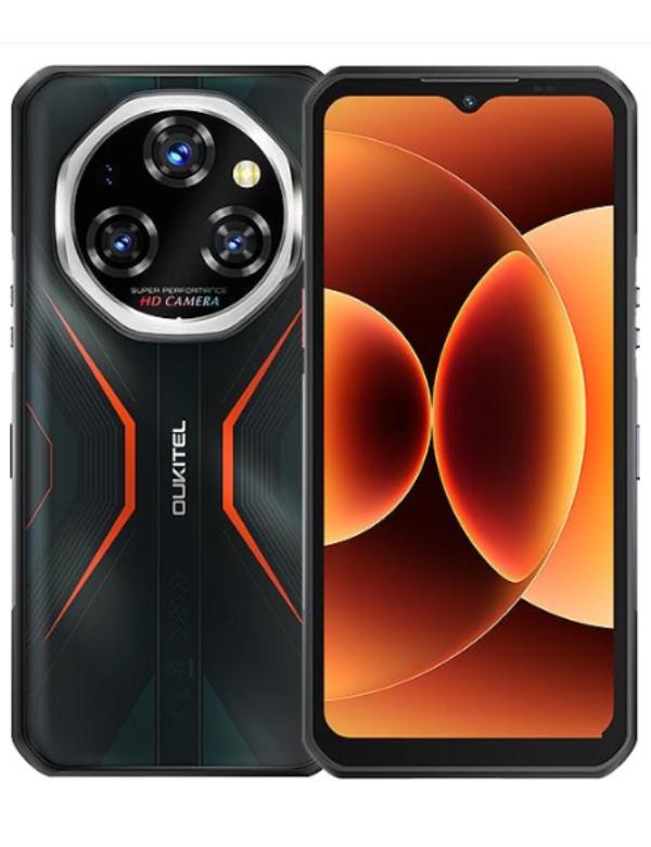 Oukitel WP55 S Front & Back Black Colour