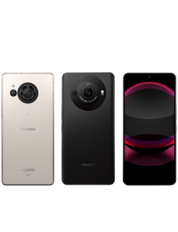 Sharp Aquos R8s pro Front & back Black Colour