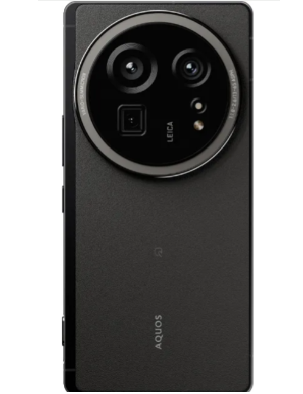 Sharp Aquos R9 pro Back Black Colour