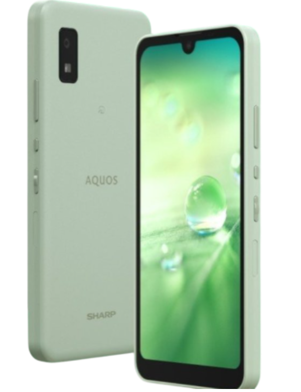 Sharp Aquos wish Side Front & Back Green Colour