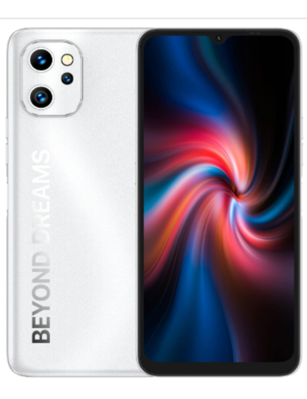 Umidigi F3S Front & Back White Colour