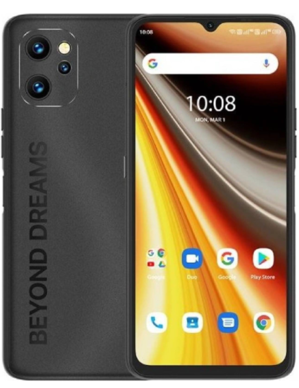 Umidigi Power 7 Front & Back Black Colour