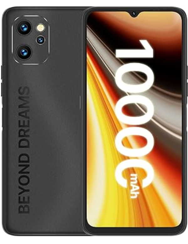 Umidigi Power 7 Front & Back Black Colour