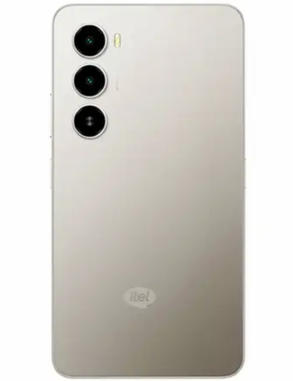 itel A100 Back White Colour
