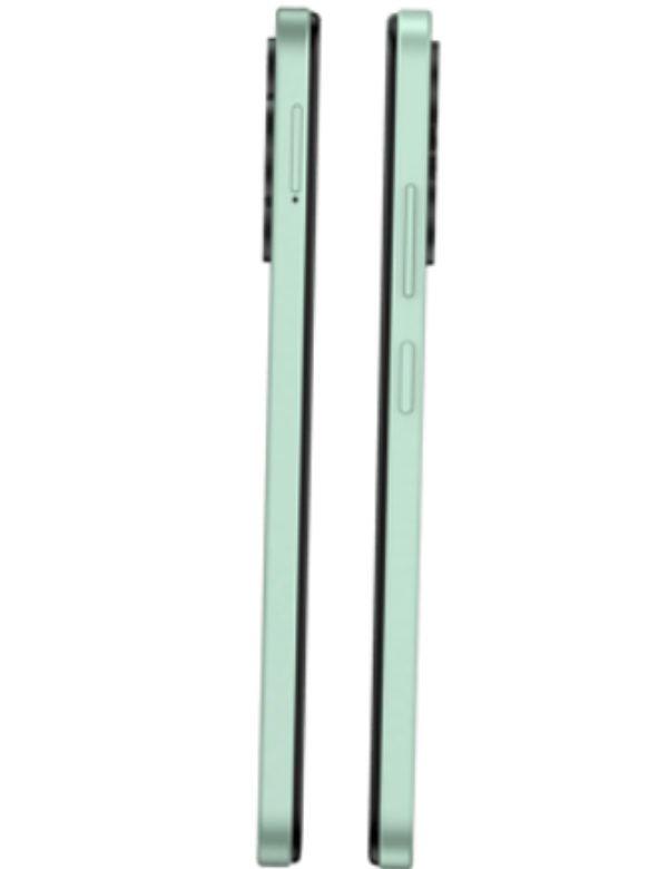 itel A50 Side Green Colour
