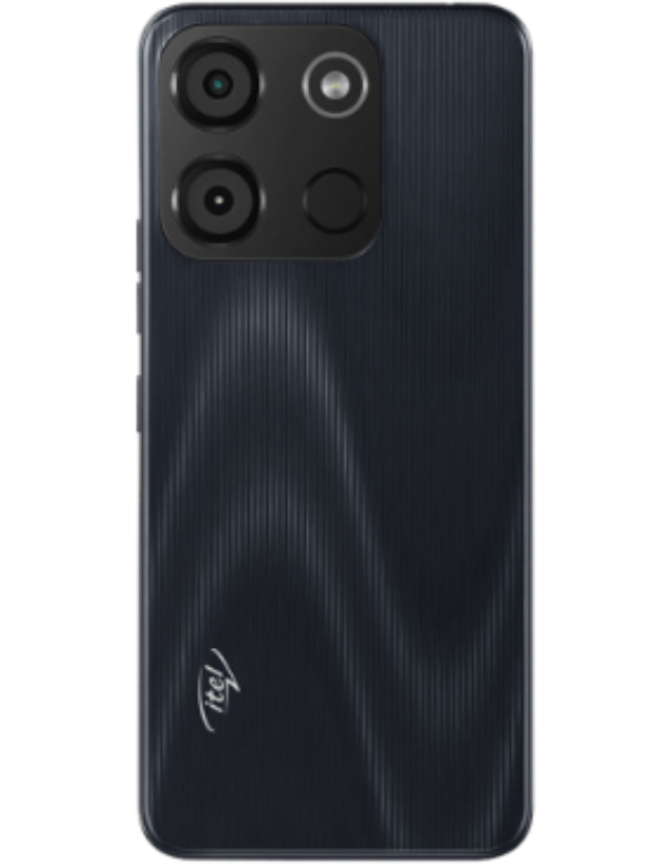 itel A60s Back Black Colour