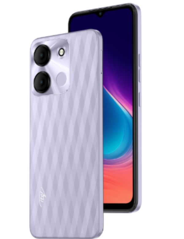 itel A60s Front & back Side