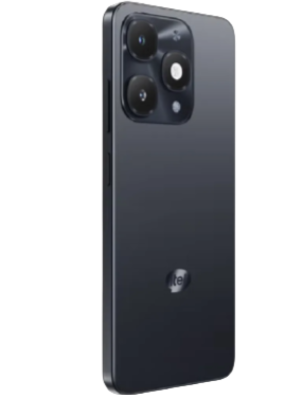 itel A90 Back Side Black Colour