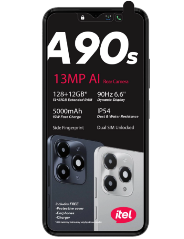 itel A90 Limited Front