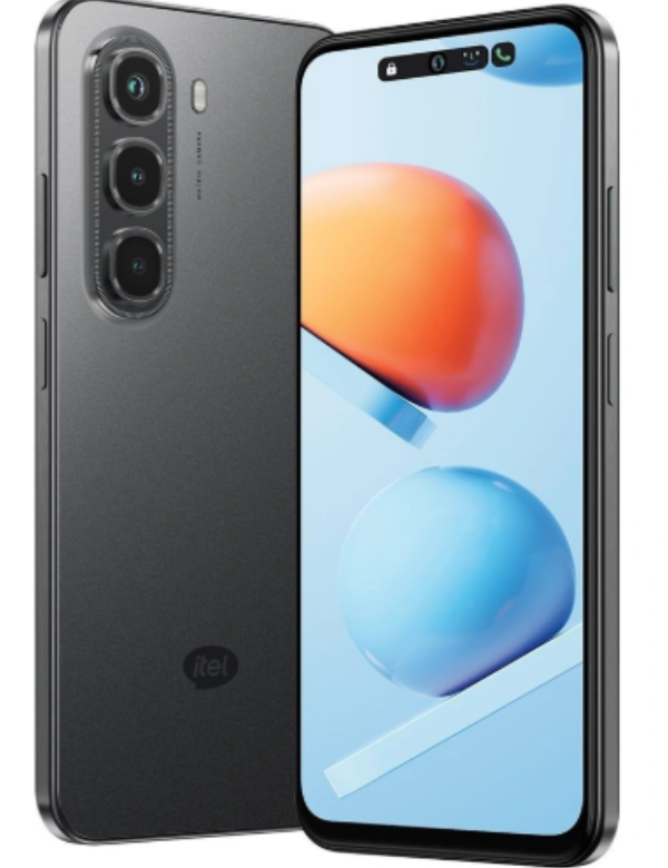 itel A95 Back Side Black Colour