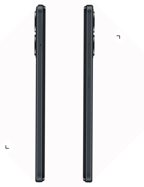itel P40 Side Black Colour