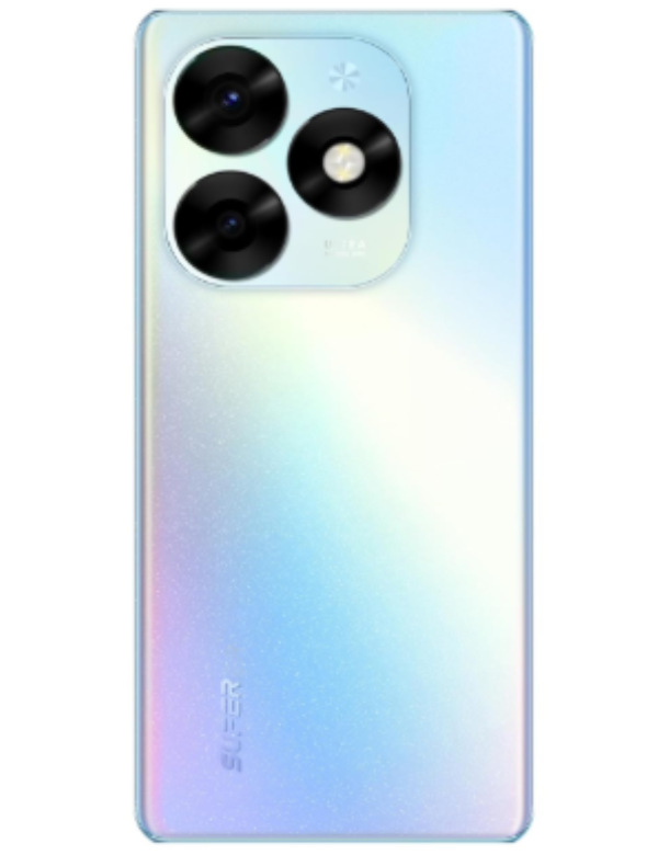 itel S23plus back Colourful