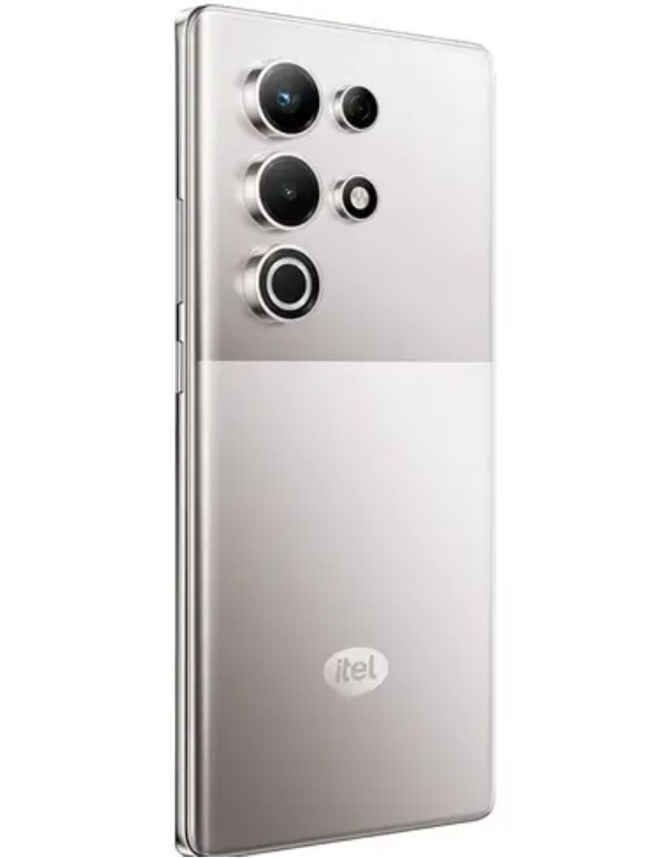 itel S25 Ultra Back Side White Colour