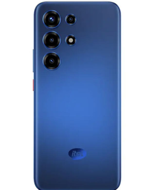 itel Super 26 Ultra Back Blue Colour