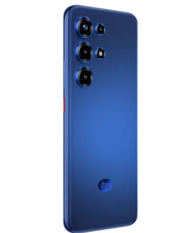 itel Super 26 Ultra Back Side Blue Colour