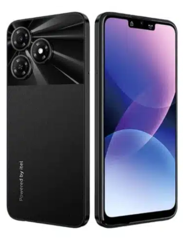 itel TS Pro Front & Back Side Black Colour