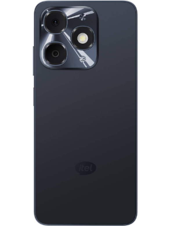 itel Zeno 20 Back Black Colour
